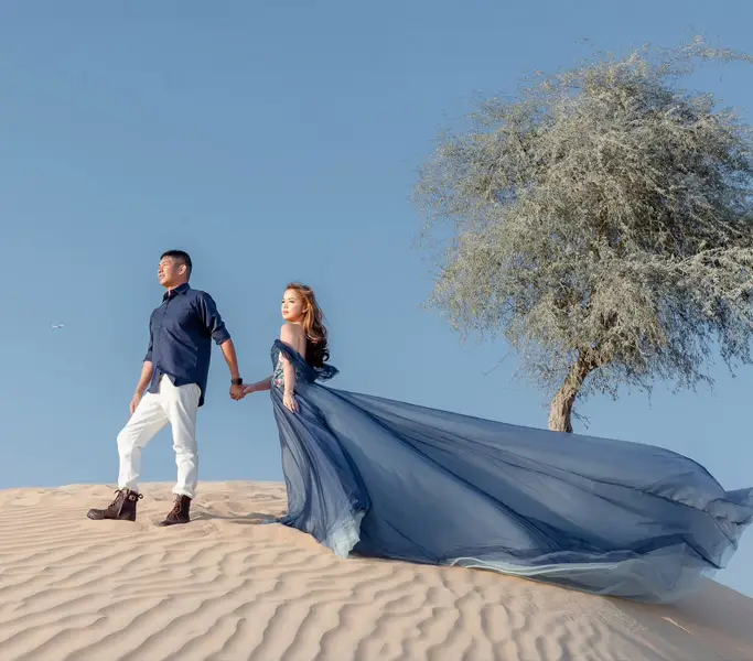 Couple Shoot Desert Dubai